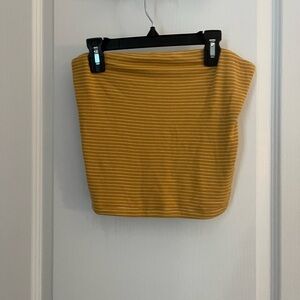 Yellow American Eagle Tube Top